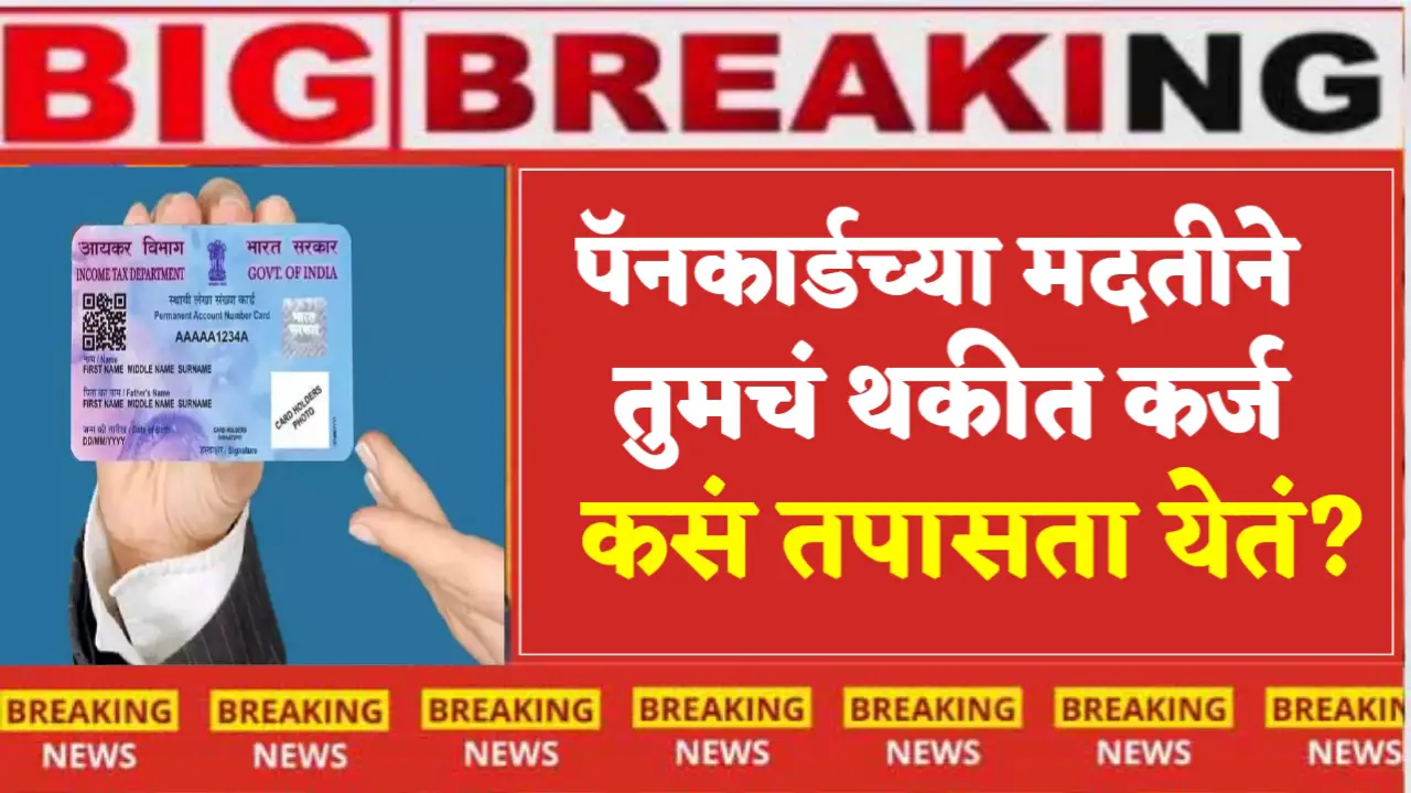check balance loan through pan card